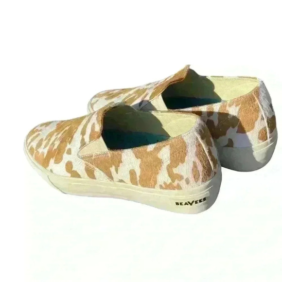 SeaVees Baja Platform Mulholland Cowhide Sneakers Women's Size 9.5 EUC - Picture 6 of 7